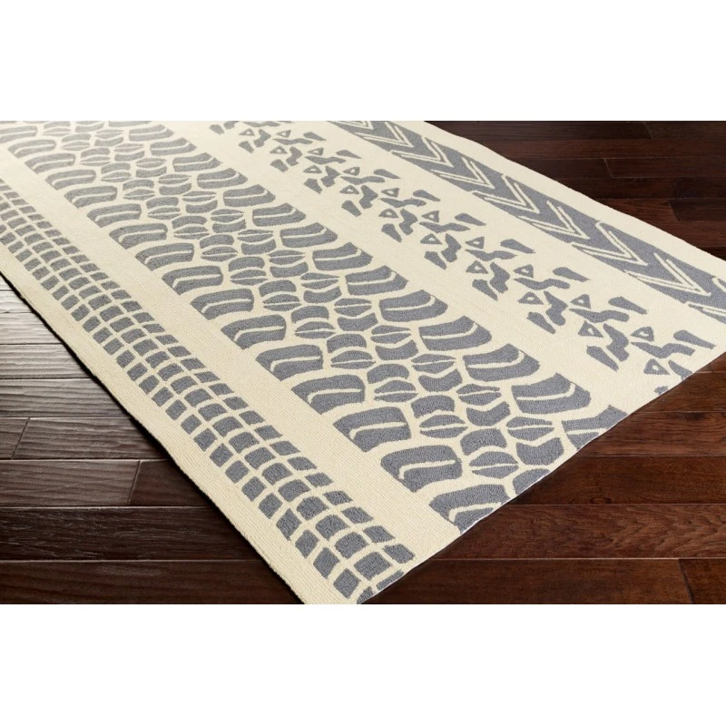 Surya Pandemonium Charcoal PDM-1008 8ft. x 8ft. Round Rug
