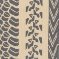 Surya Pandemonium Charcoal PDM-1008 8ft. x 8ft. Round Rug