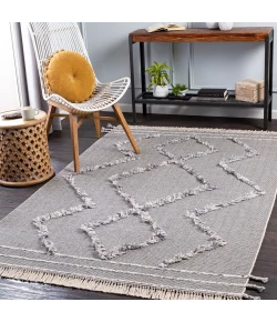 Surya Palo Alto PLA2303 Denim White Area Rug 8 ft. X 10 ft. Rectangle