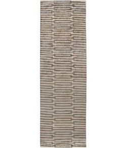 Surya Platinum PLAT9000 Dark Brown Khaki Area Rug 2 ft. 6 in. X 8 ft. Runner