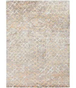 Surya Platinum PLAT9018 Medium Gray Khaki Area Rug 8 ft. X 11 ft. Rectangle