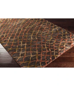 Surya Platinum PLAT9019 Dark Brown Rust Area Rug 2 ft. X 3 ft. Rectangle