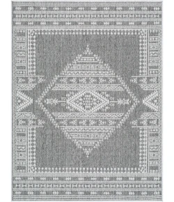 Livabliss Pismo Beach Medium Gray PMB-2317 7 ft. 10 in. X 7 ft. 10 in. Square Rug