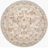 Livabliss Poem Cream PME-2300 7 ft. 10 in. X 7 ft. 10 in. Round Rug