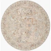 Livabliss Poem Cream PME-2302 7 ft. 10 in. X 7 ft. 10 in. Round Rug