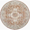 Livabliss Poem Cream PME-2304 5 ft. 3 in. X 5 ft. 3 in. Round Rug