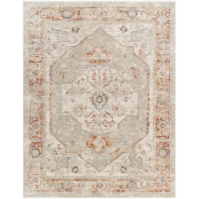 Livabliss Poem Cream PME-2306 2 ft. 7 in. X 3 ft. 11 in. Rect. Rug
