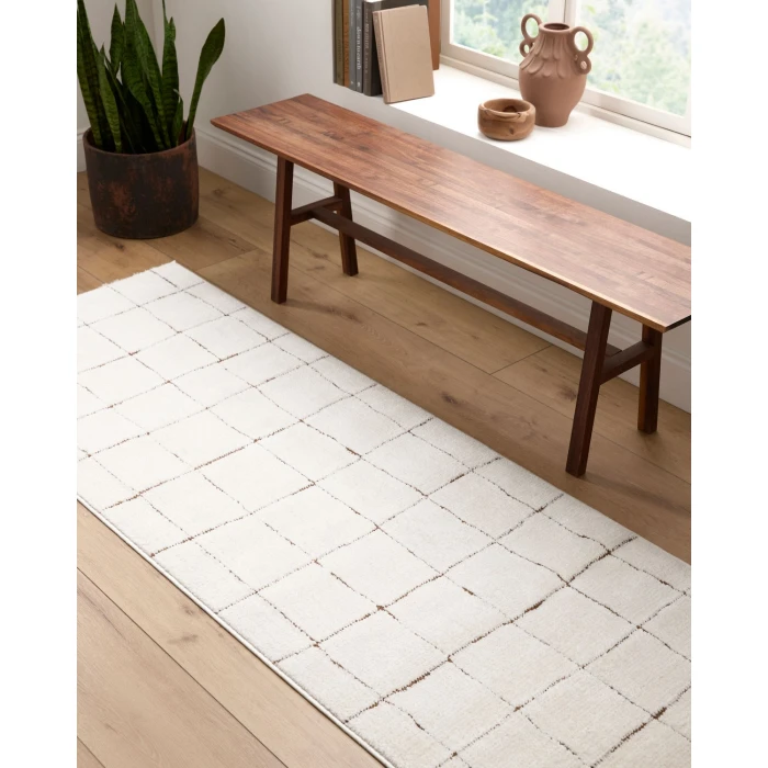 Our PNW Home Cascade Ivory PNWCS-2300 2 ft. 7 in. X 12 ft. Rect. Rug