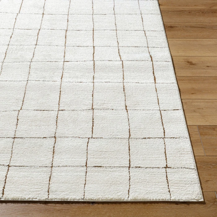 Our PNW Home Cascade Ivory PNWCS-2300 2 ft. 7 in. X 12 ft. Rect. Rug