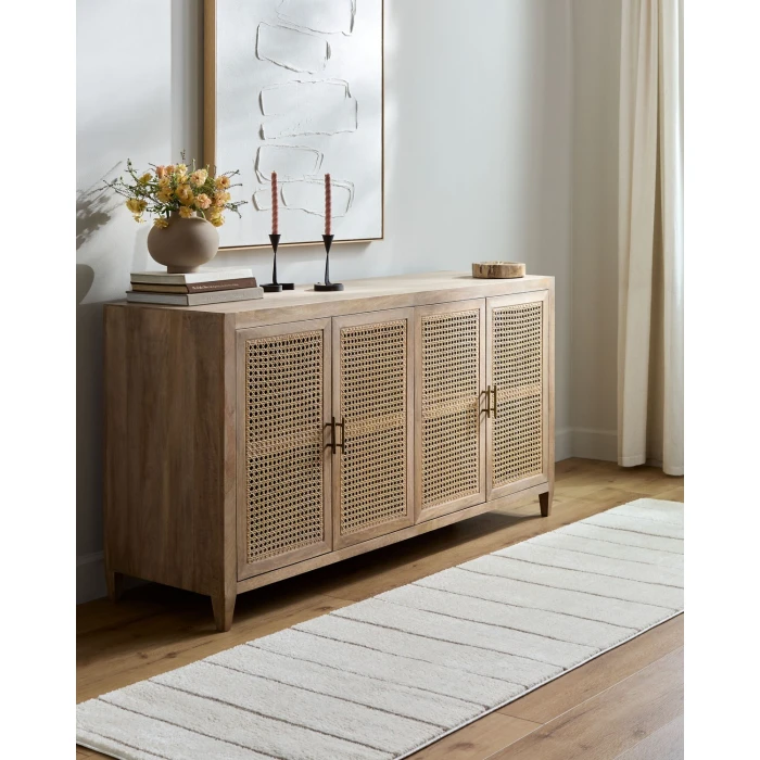 Our PNW Home Cascade Ivory PNWCS-2303 2 ft. 7 in. X 12 ft. Rect. Rug