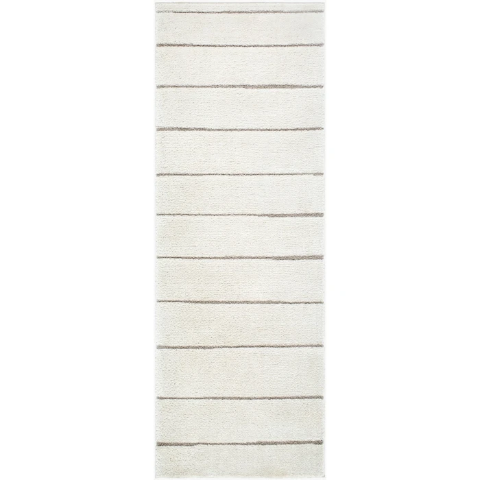 Our PNW Home Cascade Ivory PNWCS-2303 2 ft. 7 in. X 12 ft. Rect. Rug
