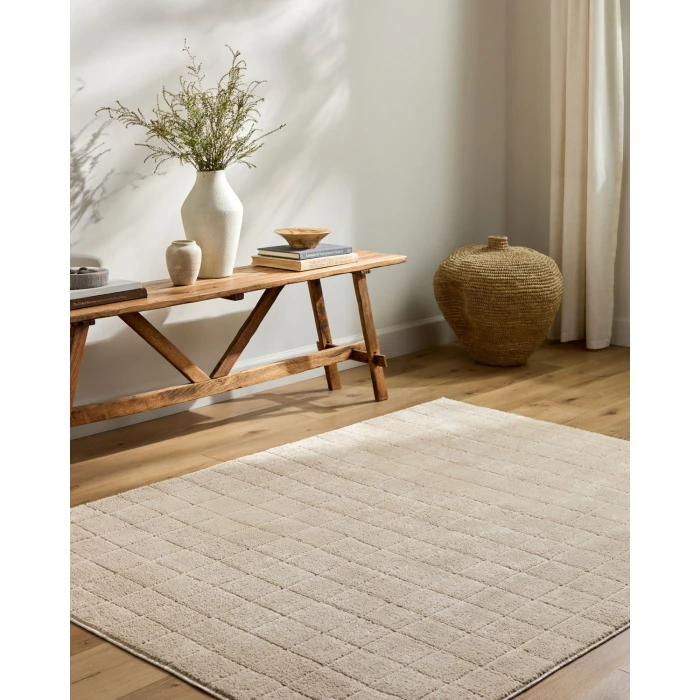 Our PNW Home Cascade Light Beige PNWCS-2304 9 ft. 2 in. X 12 ft. Rect. Rug