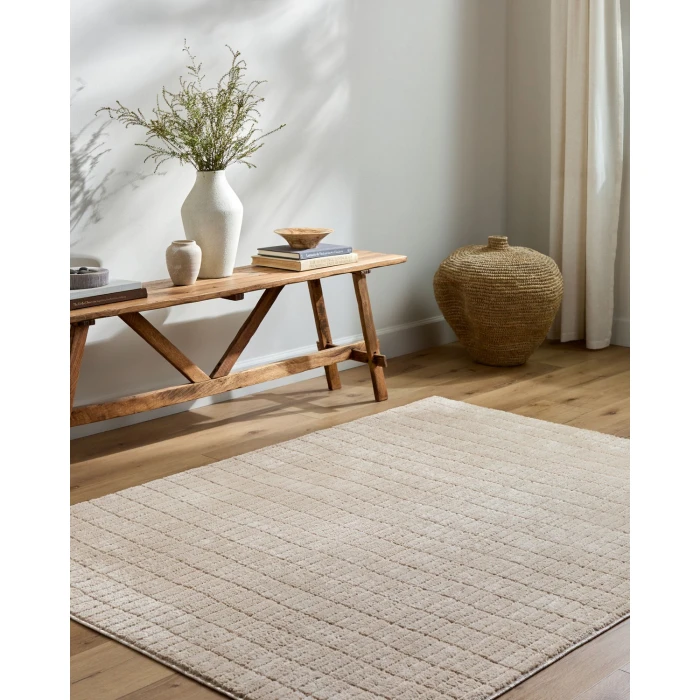 Our PNW Home Cascade Light Beige PNWCS-2306 2 ft. 7 in. X 12 ft. Rect. Rug