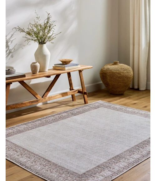 Our PNW Home Rainier Cream PNWRN-2307 5 ft. 3 in. X 7 ft. 3 in. Rect. Rug