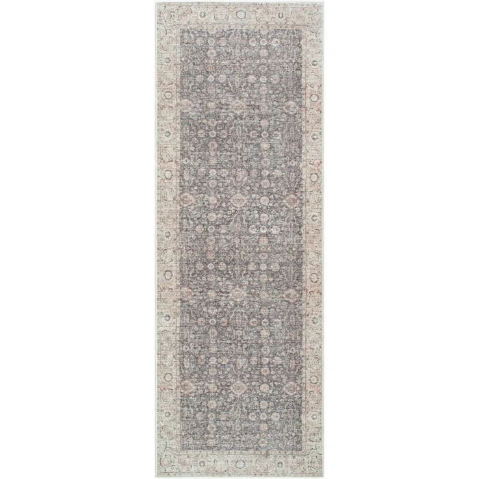 Our PNW Home Spokane Charcoal PNWSP-2306 2 ft. 7 in. X 12 ft. Rect. Rug