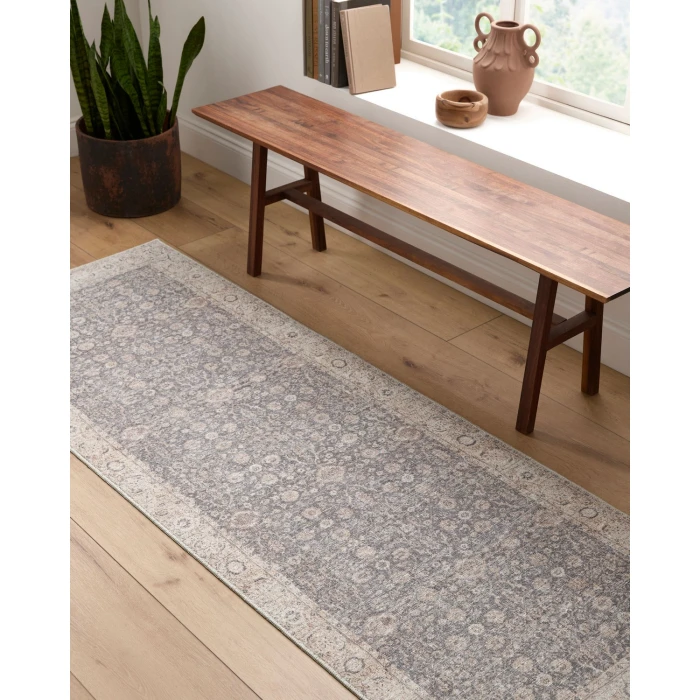 Our PNW Home Spokane Charcoal PNWSP-2306 2 ft. 7 in. X 12 ft. Rect. Rug