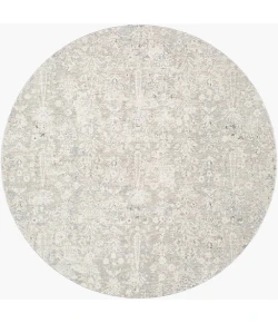 Livabliss Poetry Cream POI-2300 5 ft. 3 in. X 5 ft. 3 in. Round Rug