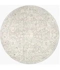 Livabliss Poetry Cream POI-2303 7 ft. 10 in. X 7 ft. 10 in. Round Rug