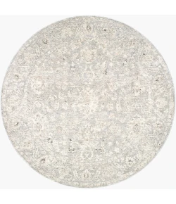 Livabliss Poetry Cream POI-2303 5 ft. 3 in. X 5 ft. 3 in. Round Rug