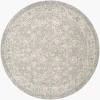 Livabliss Poetry Cream POI-2306 7 ft. 10 in. X 7 ft. 10 in. Round Rug