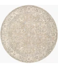 Livabliss Poetry Cream POI-2308 5 ft. 3 in. X 5 ft. 3 in. Round Rug