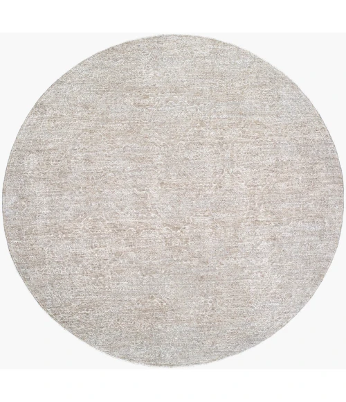 Livabliss Poet Slate POT-2303 6 ft. 7 in. X 6 ft. 7 in. Round Rug