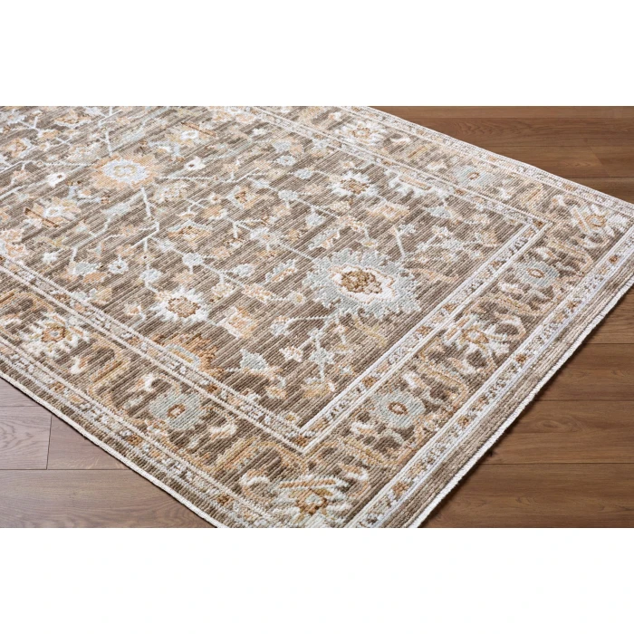 LIVABLISS Pierre Loti Dark Brown PPL-2304 9ft. x 12ft.8in. Rect. Rug