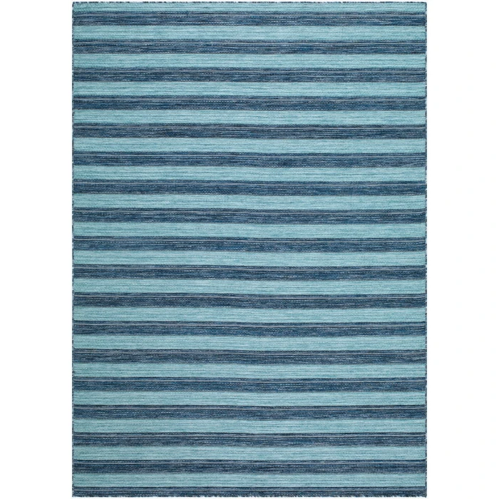 LIVABLISS Patio Plus Sky Blue PPS-2305 10ft. x 13ft. Rect. Rug