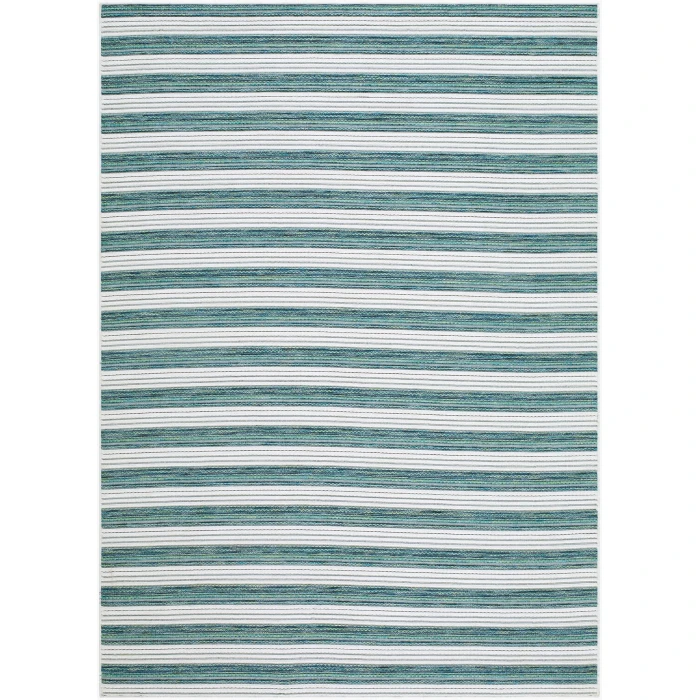 LIVABLISS Patio Plus Seafoam PPS-2307 6ft.7in. x 9ft. Rect. Rug