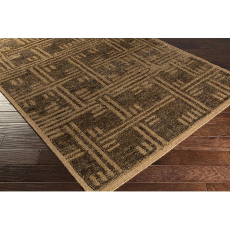 Surya Papyrus Dark Brown PPY-4900 3 ft. 3 in. X 5 ft. 3 in. Rect. Rug
