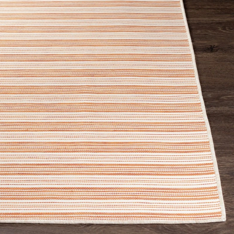 LIVABLISS Pasadena Orange PSA-2386 6ft.4in. x 9ft. Rect. Rug