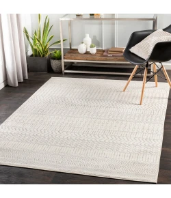 Livabliss Pisa PSS2301 Medium Gray Ivory Area Rug 5 ft. X 7 ft. Rectangle