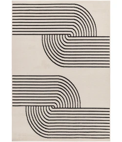 Livabliss Pisa PSS2355 Light Grey Black Area Rug 7 ft. 10 in. X 10 ft. Rectangle