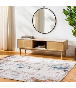 Livabliss Pertek PTK2308 Taupe Gray Area Rug 2 ft. X 3 ft. Rectangle