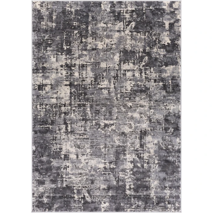 LIVABLISS Pune Charcoal PUN-2304 2ft.7in. x 10ft.2in. Rect. Rug
