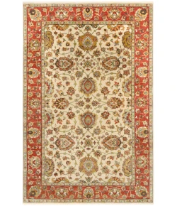 Surya Pazyryk PZY1002 Moss Rust Area Rug 6 ft. X 9 ft. Rectangle