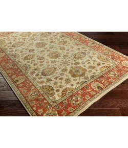 Surya Pazyryk PZY1002 Moss Rust Area Rug 6 ft. X 9 ft. Rectangle