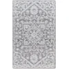 Livabliss Piazza PZZ2303 White Charcoal Area Rug 2 ft. X 3 ft. Rectangle