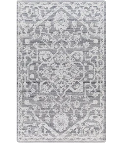 Livabliss Piazza PZZ2303 White Charcoal Area Rug 2 ft. X 3 ft. Rectangle
