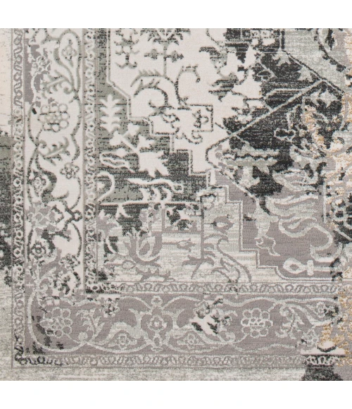 LIVABLISS Quatro Gray QUA-2304 8ft.10in. x 12ft.4in. Rect. Rug