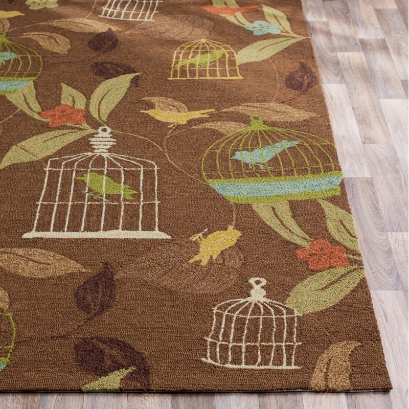 Surya Rain Medium Brown RAI-1127 9ft. x 12ft. Rect. Rug