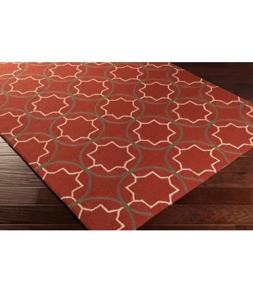 Surya Rain Burgandy RAI-1146 9ft. x 12ft. Rect. Rug