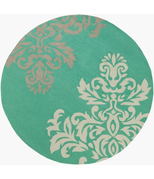 Surya Rain Emerald RAI-1162 8ft. x 8ft. Round Rug