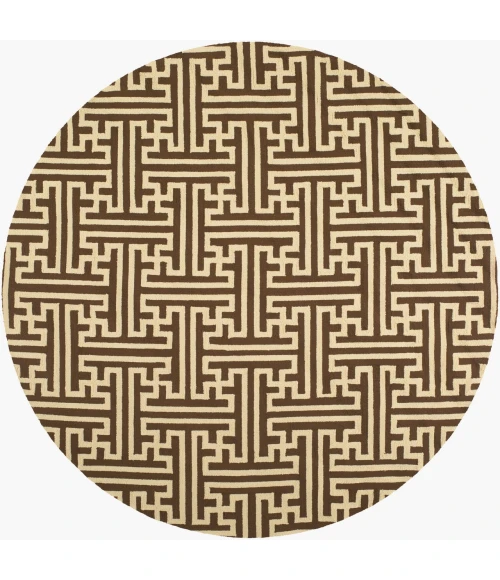 Surya Rain Ivory RAI-1190 8ft. x 8ft. Round Rug