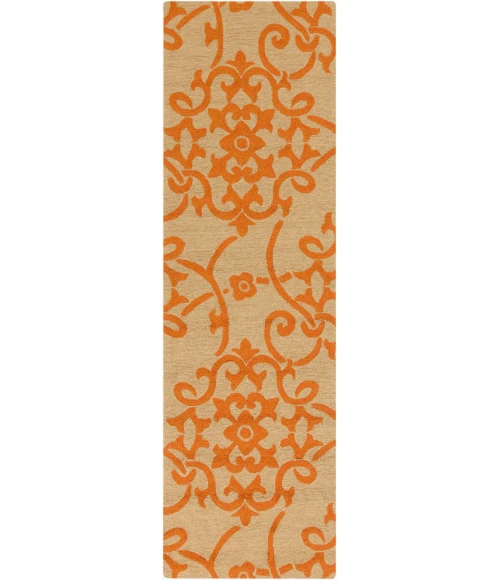 Surya Rain Orange RAI-1195 3 ft. X 5 ft. Rect. Rug