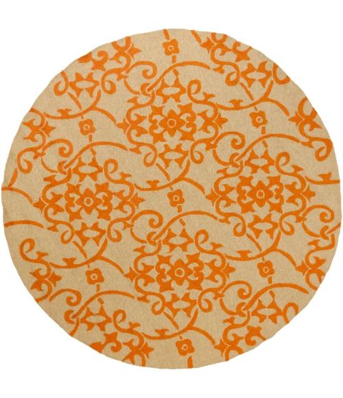 Surya Rain Orange RAI-1195 3 ft. X 5 ft. Rect. Rug