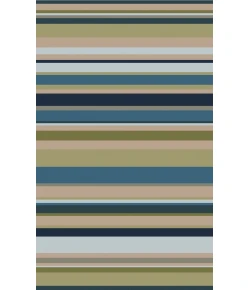 Surya Rain RAI1208 Lime Teal Area Rug 8 ft. Round