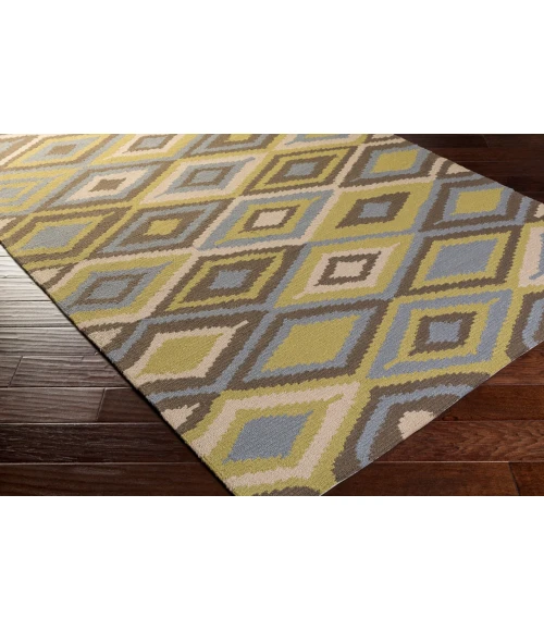 Surya Rain Light Olive RAI-1232 8ft. x 8ft. Round Rug