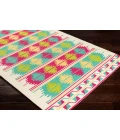 Surya Rain Aqua RAI-1272 8ft. x 8ft. Round Rug