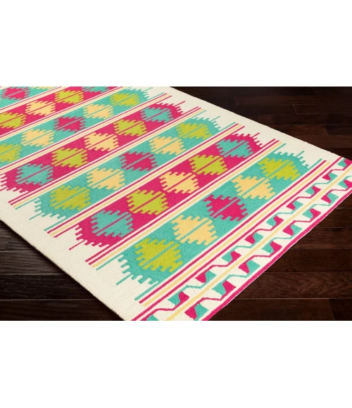 Surya Rain Aqua RAI-1272 8ft. x 8ft. Round Rug